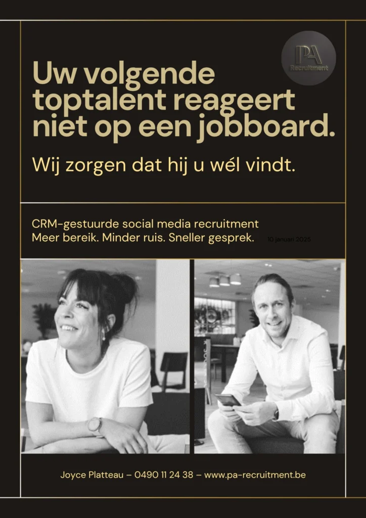Uw volgende toptalent reageert niet op een jobboard.