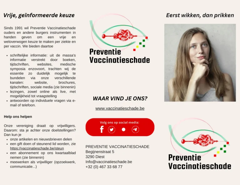 Folder-Vaccinatieschade